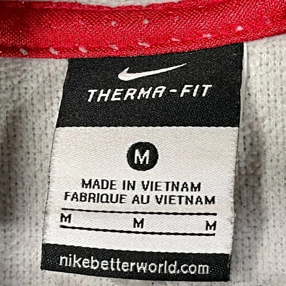 Nike Therma-Fit JUST DO IT Hooded Sweatshirt Colorful Graphics Activewear Size M